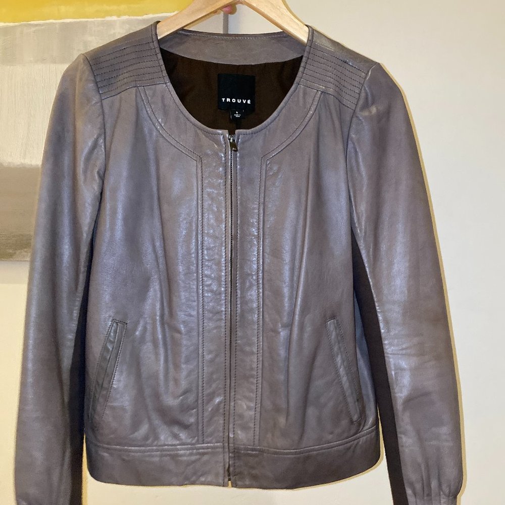 Soft Trouvé Leather Jacket